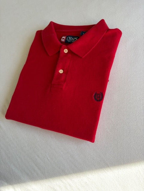 Chaps Polo - Size L Red