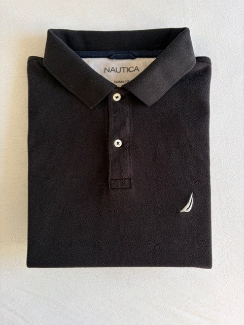 Nautica Polo Classic Fit - Size L Black