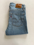 Levi 724 High Rise Straight - Size W25L28 Blue